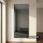 Lustro prostokątne EVEREST grafit Lustro nieregularne EVEREST grafit