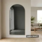 Lustro półowalne ARVENA A grafit