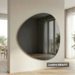 Lustro nieregularne AVALON grafit